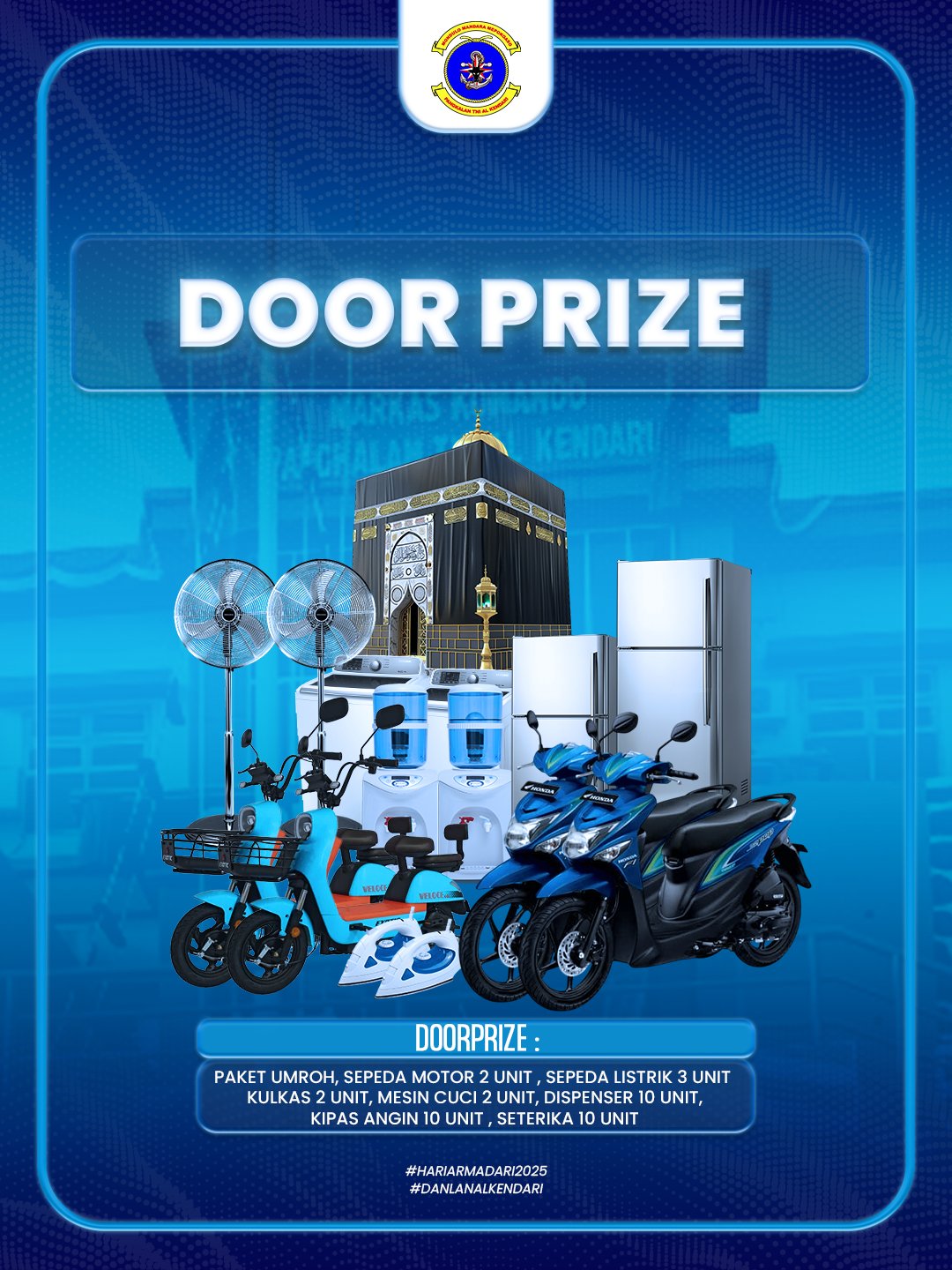 Doorprize DANLANAL KENDARI RUN 2025